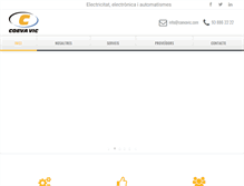 Tablet Screenshot of coevavic.com
